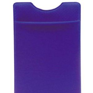 NEW - Purple Elastic Cell Phone Pocket/Wallet